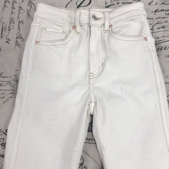 Free People Raw Hem Denim Leggings - Picture 5 of 12